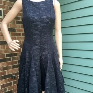 Sleeveless Flared Skirt Dress